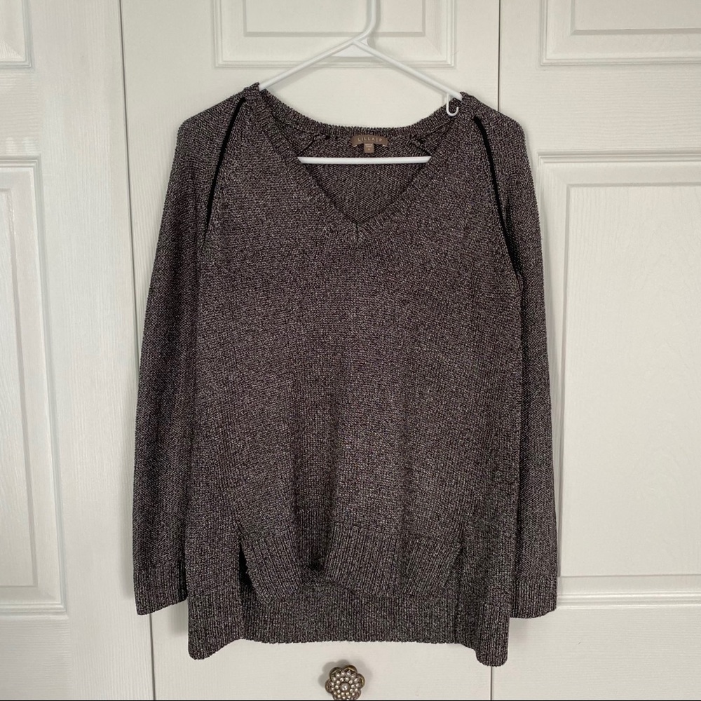 Black and Silver Lilla P Sweater